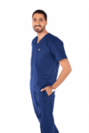 Dark Steel Blue Scrub (4)