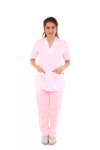 Pink Female Scrub