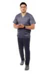 Printed Scrub