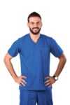Dark Steel Blue Scrub (4)